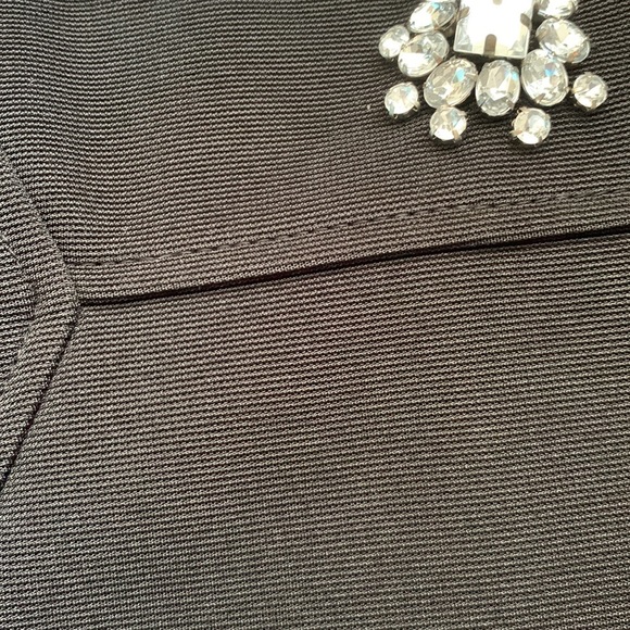 TUTU Mini black dress with silver collar studs. - Picture 10 of 10